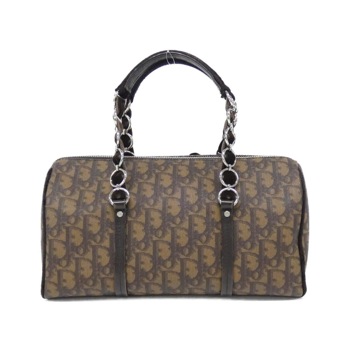 Christian Dior Coated Canvas Handbag