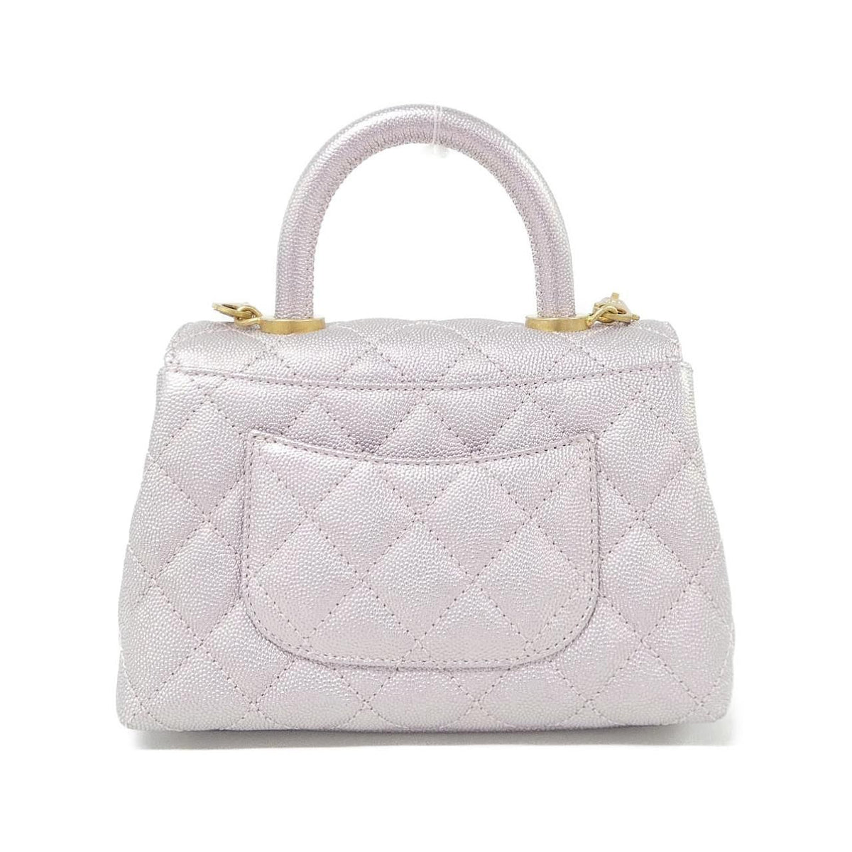 Chanel Coco Handle Grained Calfskin Handbag