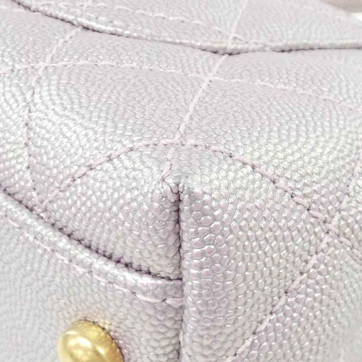 Chanel Coco Handle Grained Calfskin Handbag
