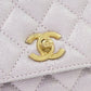 Chanel Coco Handle Grained Calfskin Handbag