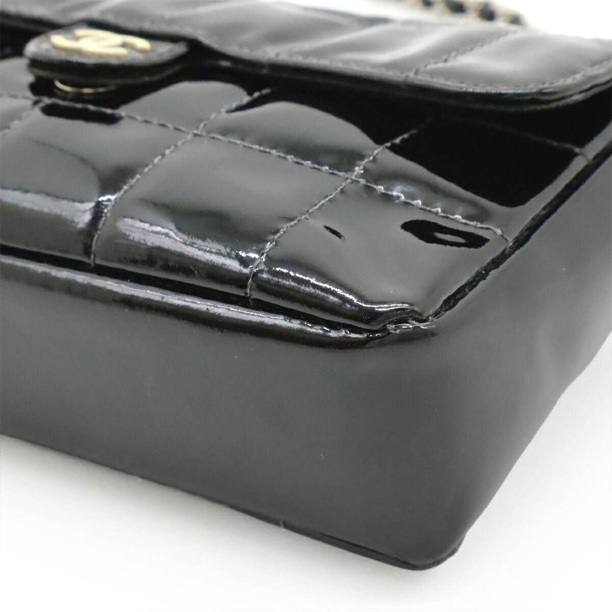 Chanel 2.55 Patent Leather 2way Waist Bag