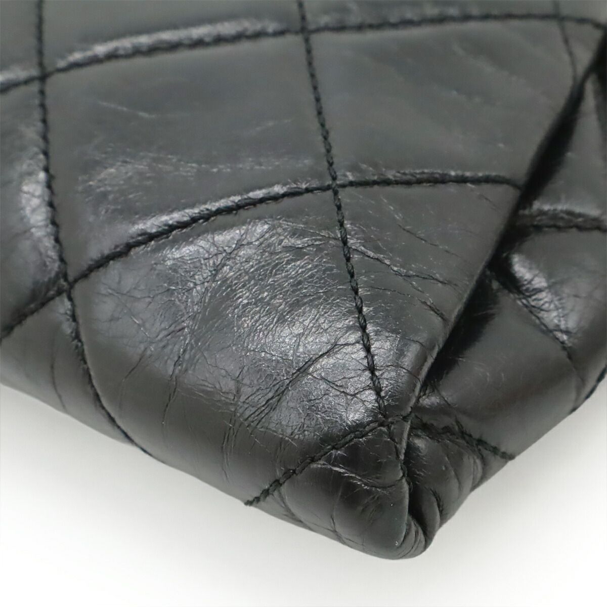 Chanel Coco Pleats Leather Shoulder Bag