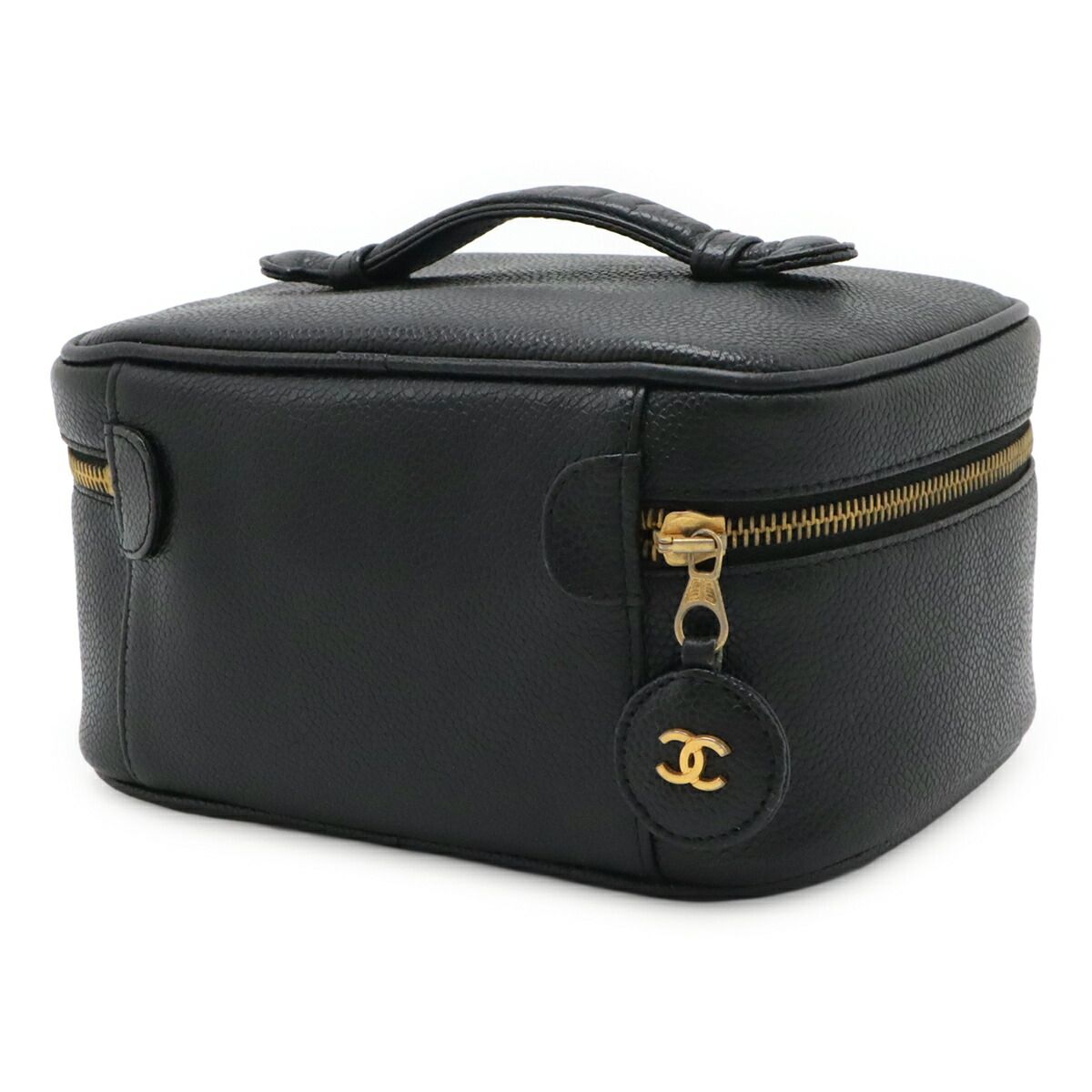 Chanel Caviar Leather Vanity Bag