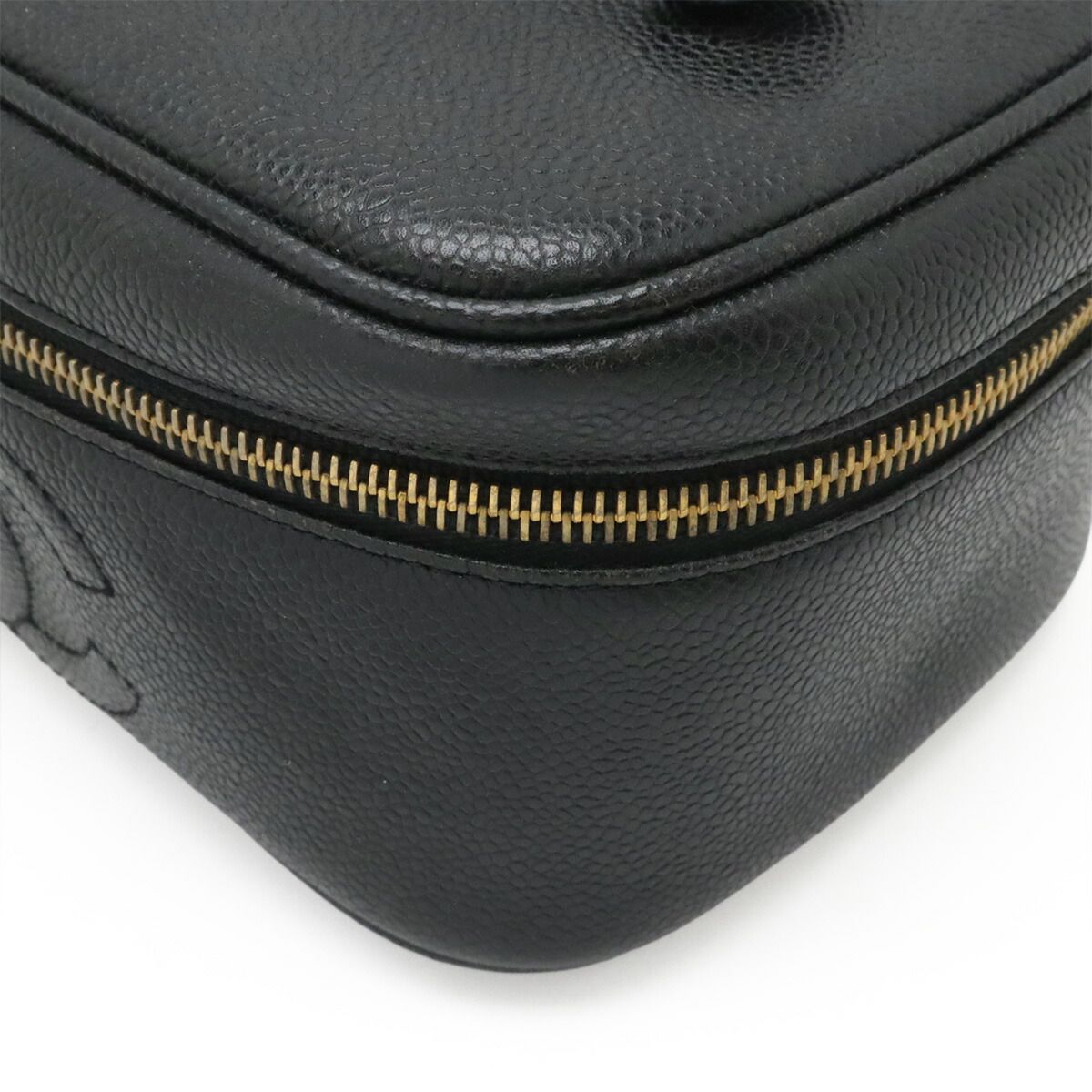 Chanel Caviar Leather Vanity Bag
