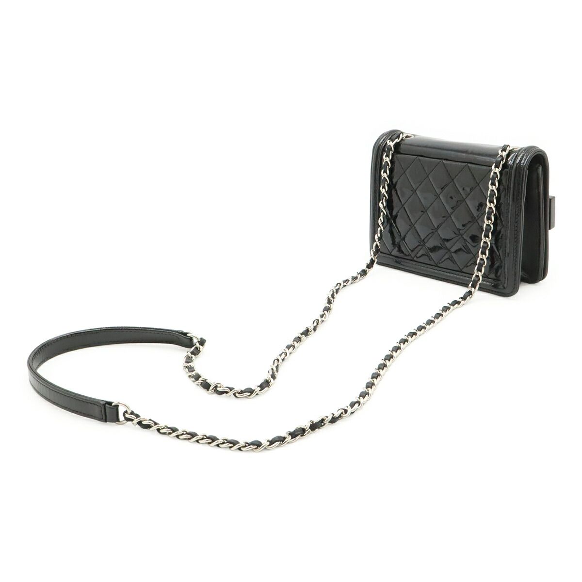Chanel Lego Boy Leather Chain Shoulder Bag