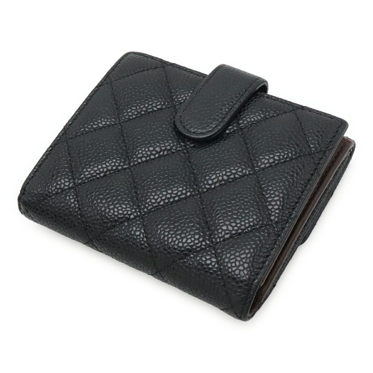 Chanel Caviar Skin Bifold Wallet