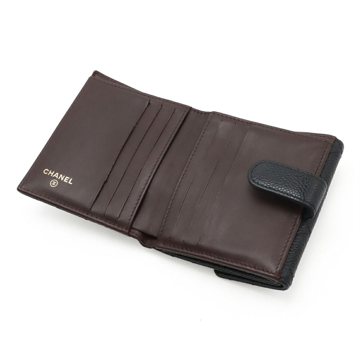 Chanel Caviar Skin Bifold Wallet