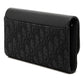 Dior Oblique Saddle Canvas Leather Long Wallet