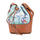 Loewe Paula's Ibiza Anagram Canvas Leather Shoulder Bag
