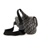 Dior Saddle Oblique Canvas Leather 2way Shoulder Bag