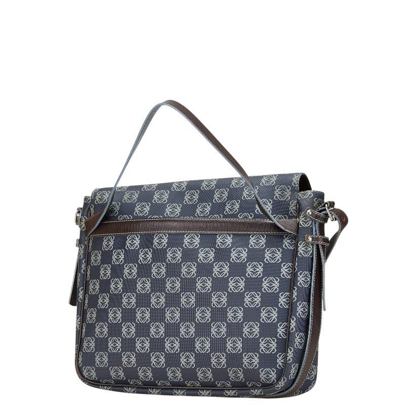 Loewe Anagram PVC Leather Shoulder Bag
