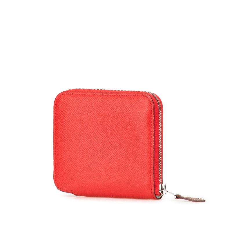 Hermes Azap Compact Silk In Epsom Wallet