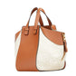Loewe Hammock Small Repeat Anagram Canvas Leather 2way Bag