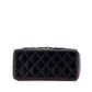 Chanel Matelasse Coco Mark Chain Leather Vanity Bag