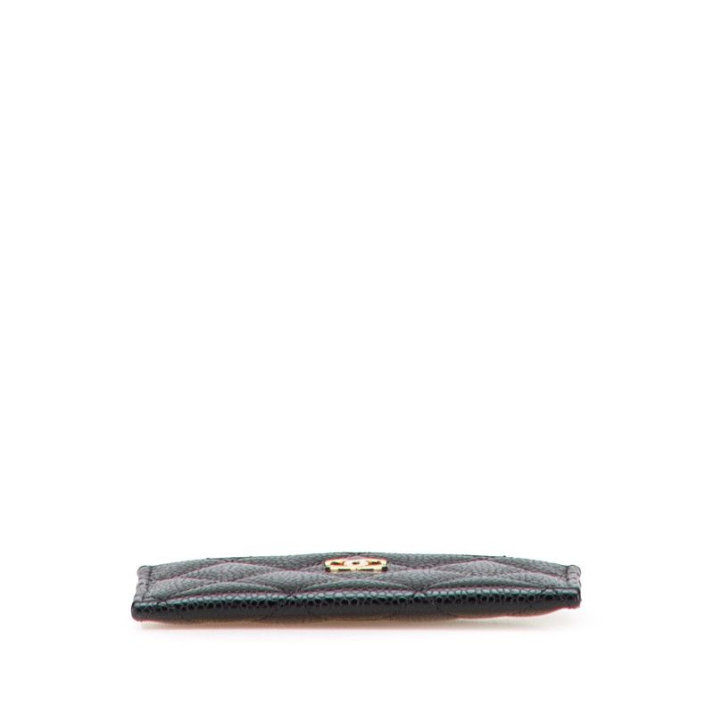Chanel Classic Card Case Caviar Leather Card Case