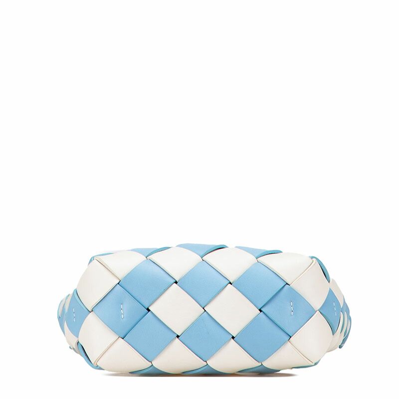 Loewe Anagram Woven Basket Calf Leather 2way Bag
