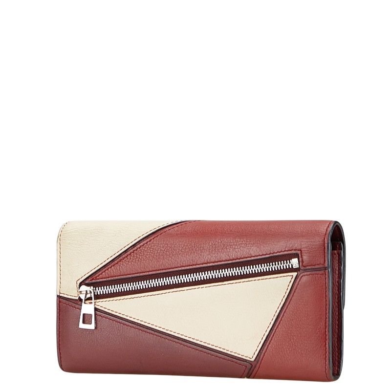 Loewe Puzzle Leather Long Wallet
