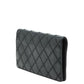 Chanel Coco Mark Wild Stitch Leather Long Wallet