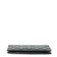 Chanel Coco Mark Wild Stitch Leather Long Wallet