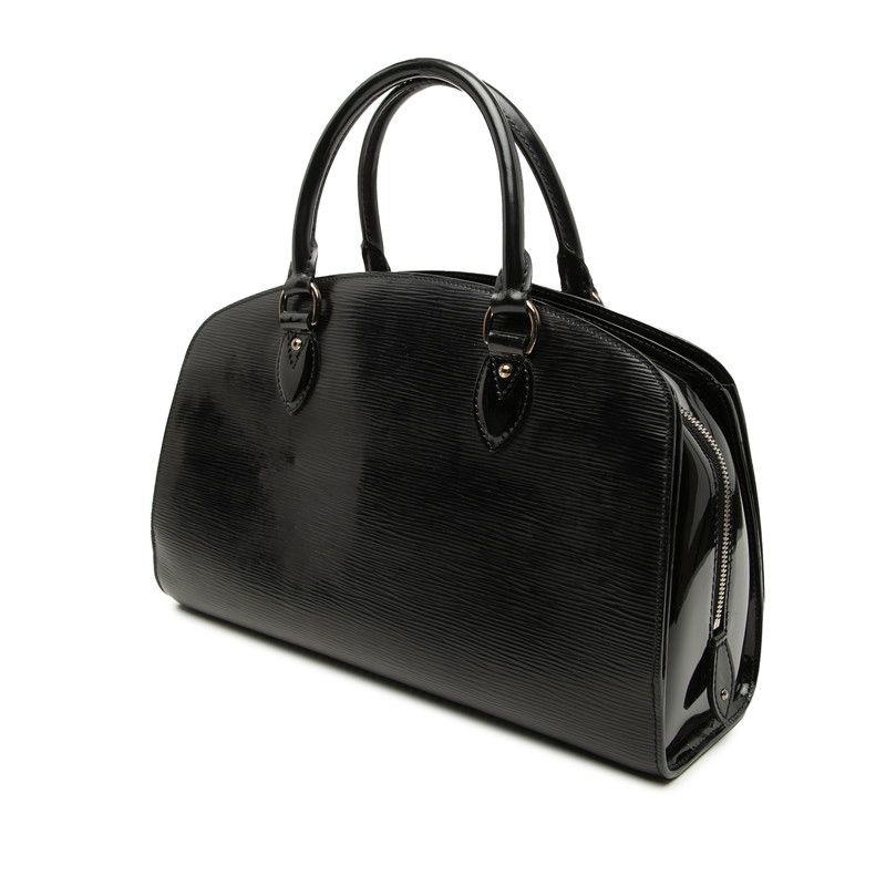 Louis Vuitton Pont Neuf PM Epi Electric Patent Leather Handbag