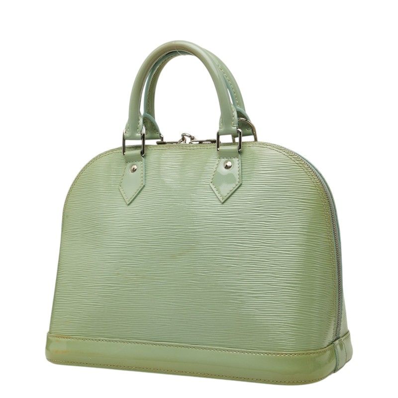 Louis Vuitton Alma PM Epi Electric patent leather 2way bag