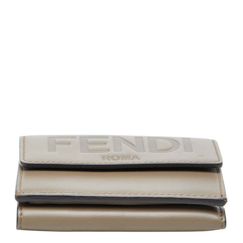 Fendi Leather Trifold Wallet