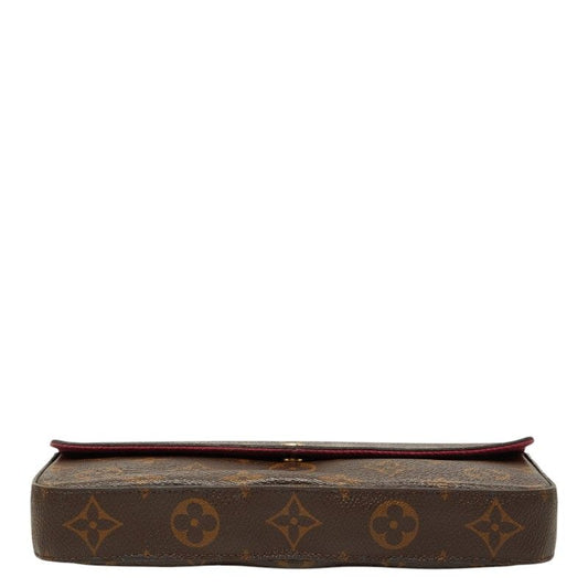 Louis Vuitton Pochette Felicie Monogram Chain Shoulder Bag