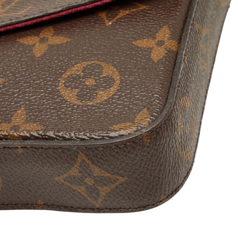 Louis Vuitton Pochette Felicie Monogram Chain Shoulder Bag