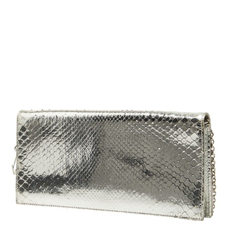 Dior python 2way chain clutch bag