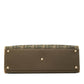 Fendi Zucca Canvas Leather Tote Bag