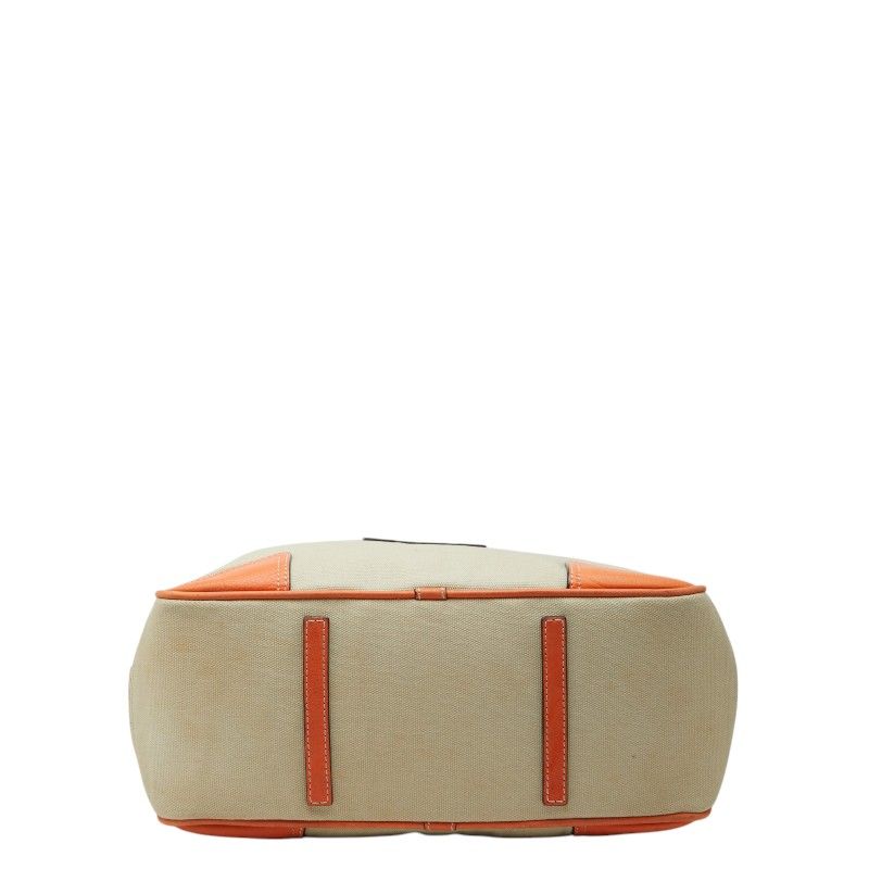 Loewe Anagram Canvas Leather Tote Bag