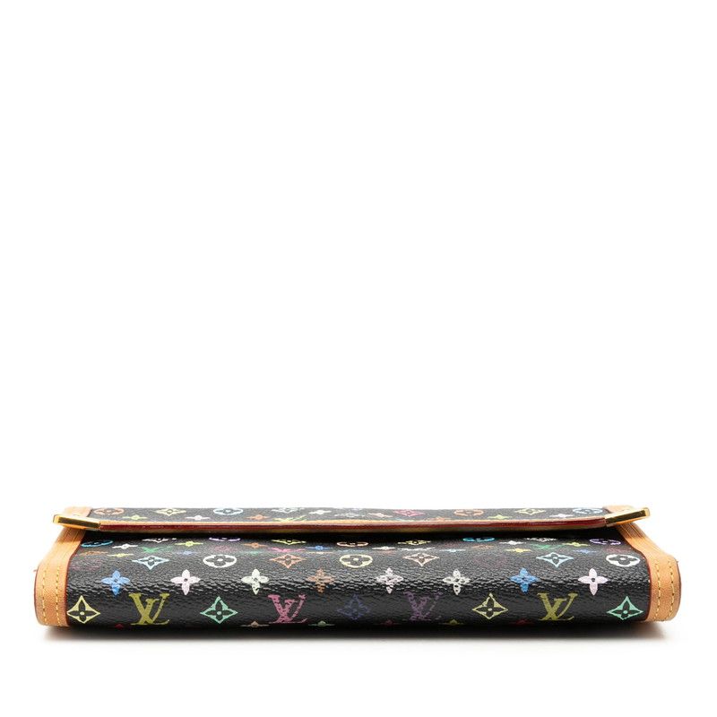 Louis Vuitton Monogram Multicolore Long Trifold Wallet