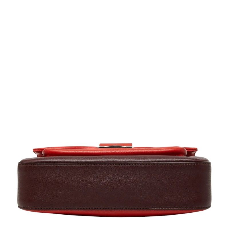 Fendi Leather Chain Shoulder Bag