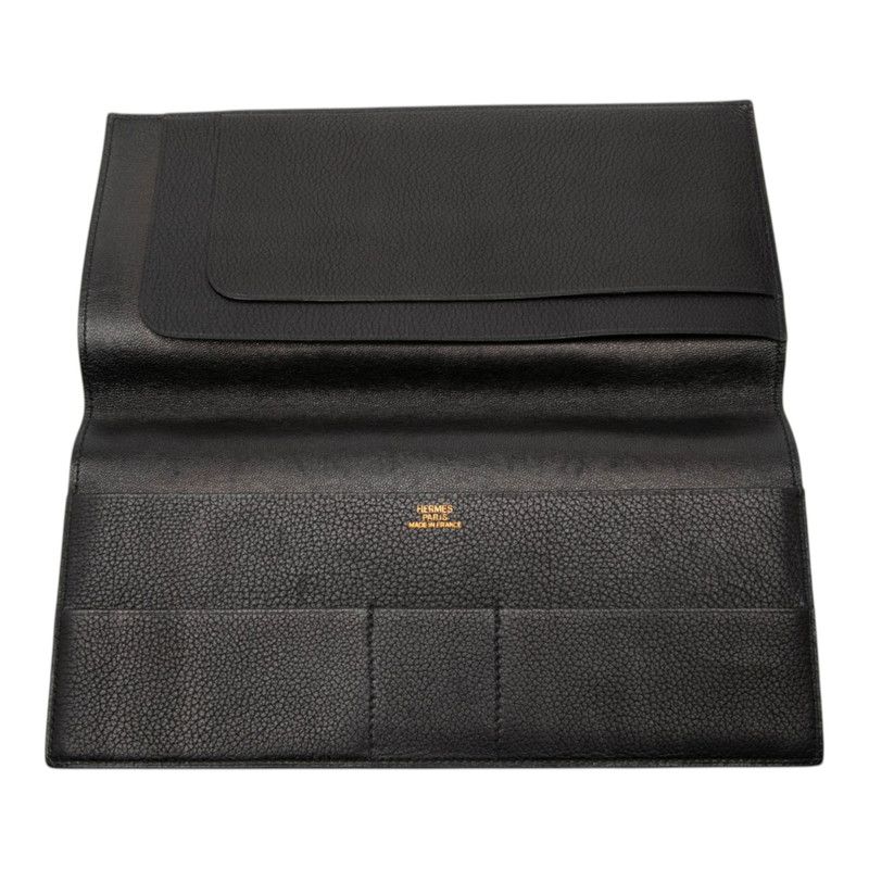 Hermes Leather Long Wallet