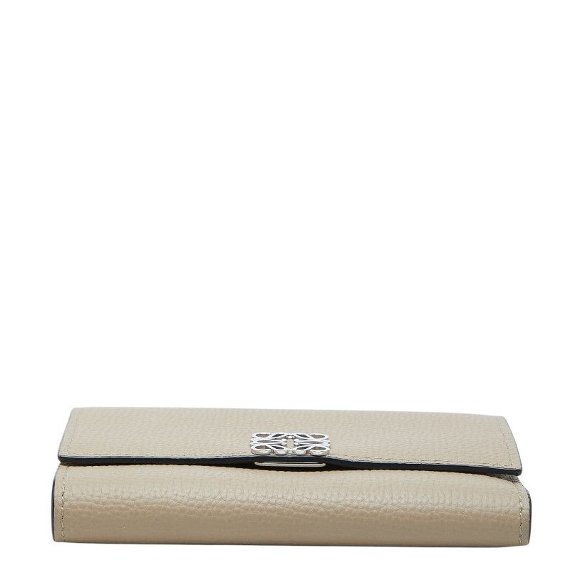 Loewe Anagram Leather Trifold Wallet