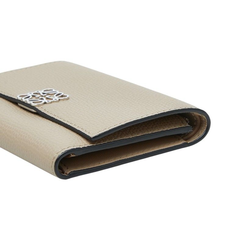 Loewe Anagram Leather Trifold Wallet