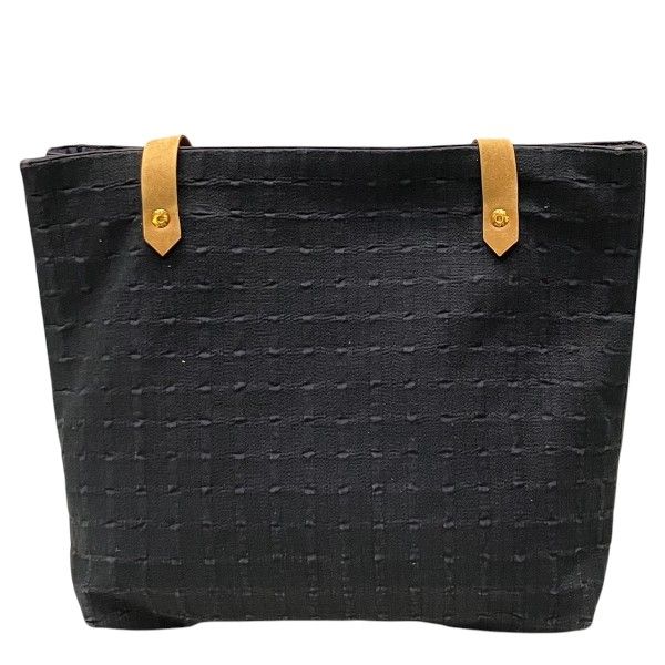 Hermes Cabas De Poche Canvas Shoulder Bag