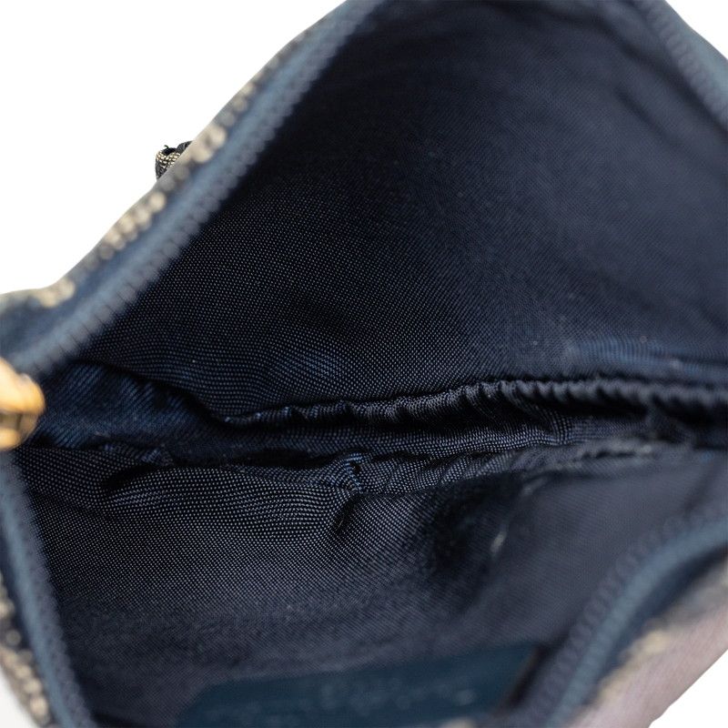 Dior Trotter Saddle Canvas Leather Coin Case