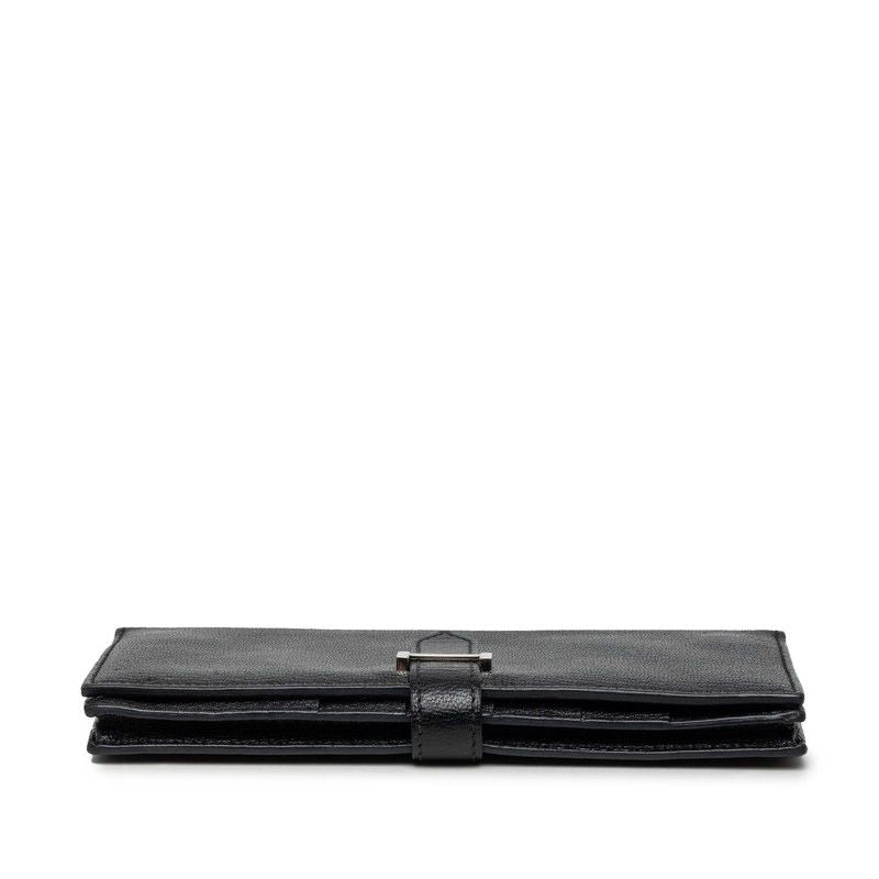 Hermes Bearn Souffle Goatskin Long Wallet