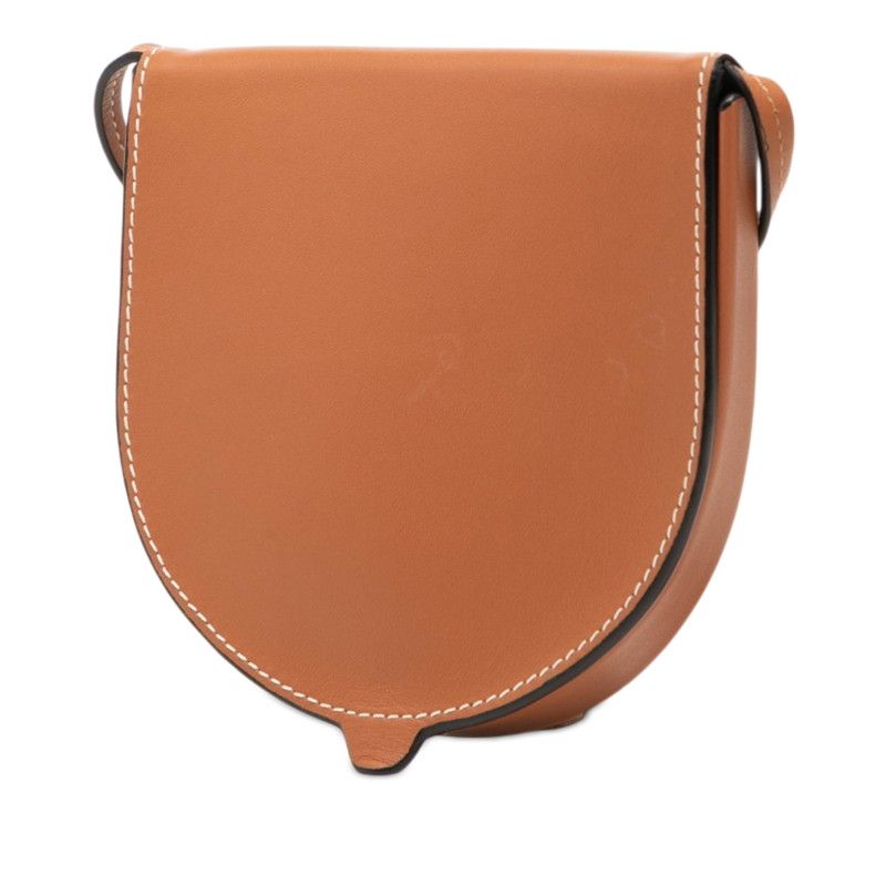 Loewe Heel Pouch Leather Shoulder Bag