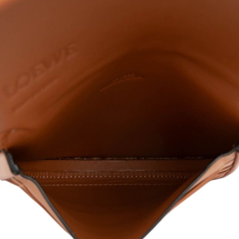 Loewe Heel Pouch Leather Shoulder Bag
