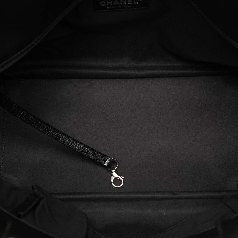 CHANEL Paris-Biarritz Coated Canvas Tote Bag