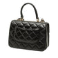 Chanel Matelasse Coco Mark Lambskin Chain Shoulder Bag