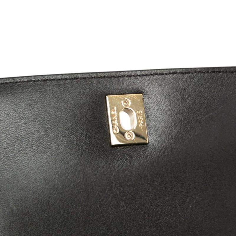 Chanel Matelasse Coco Mark Lambskin Chain Shoulder Bag