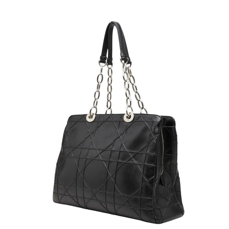 Dior Cannage Granville Leather Chain Handbag