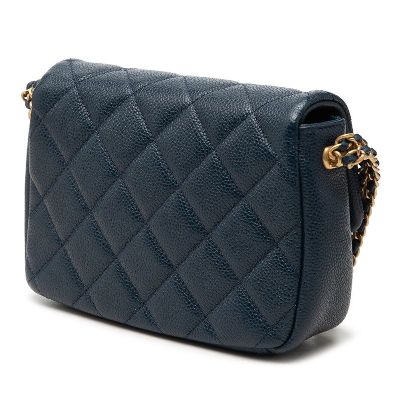 CHANEL Matelasse Caviar Shoulder Bag