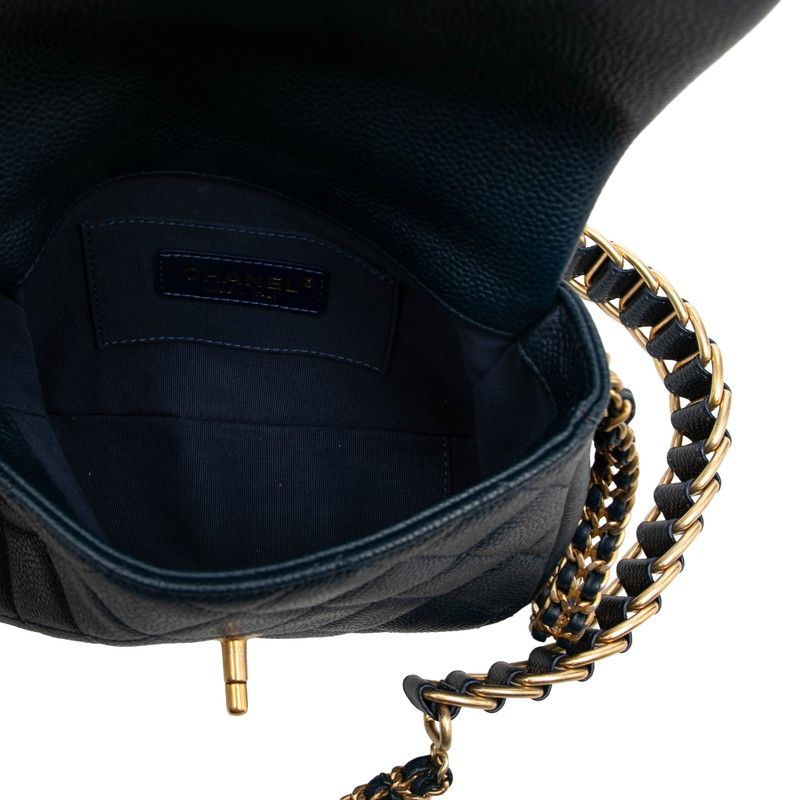 CHANEL Matelasse Caviar Shoulder Bag