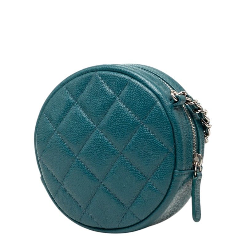 CHANEL Matelasse Caviar Skin Mini Chain Shoulder Bag