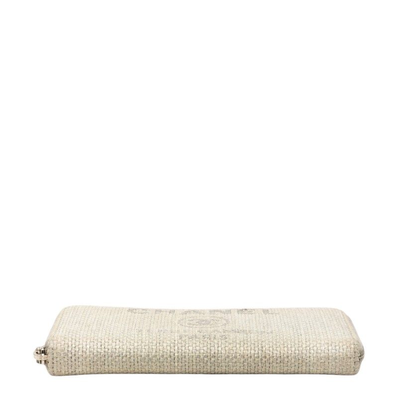 Chanel Deauville Tweed Long Wallet