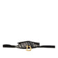Dior Oblique Saddle canvas leather shoulder bag